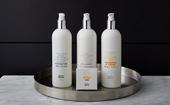 Atelier Bloem shampoo bottles